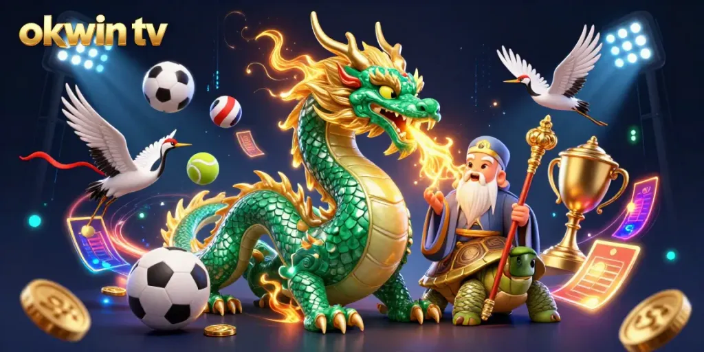 Experience the excitement of okwin tv with dynamic gambling elements and vibrant characters.