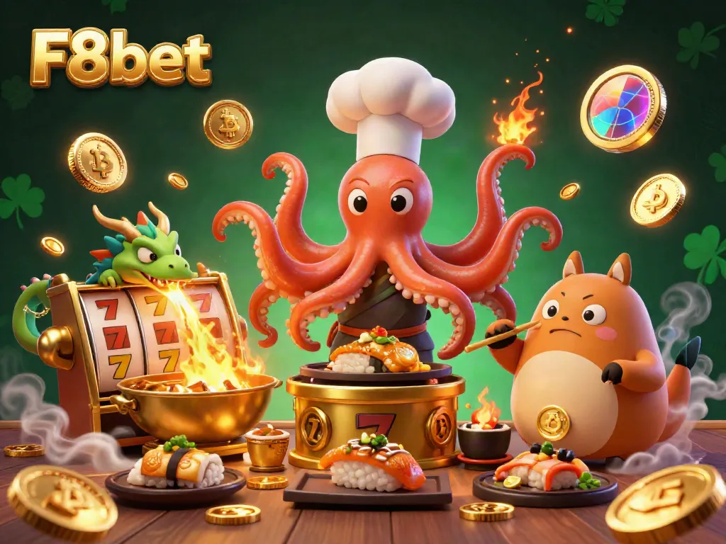 Experience exciting gaming moments at F8bet with vibrant slot action and dynamic characters.