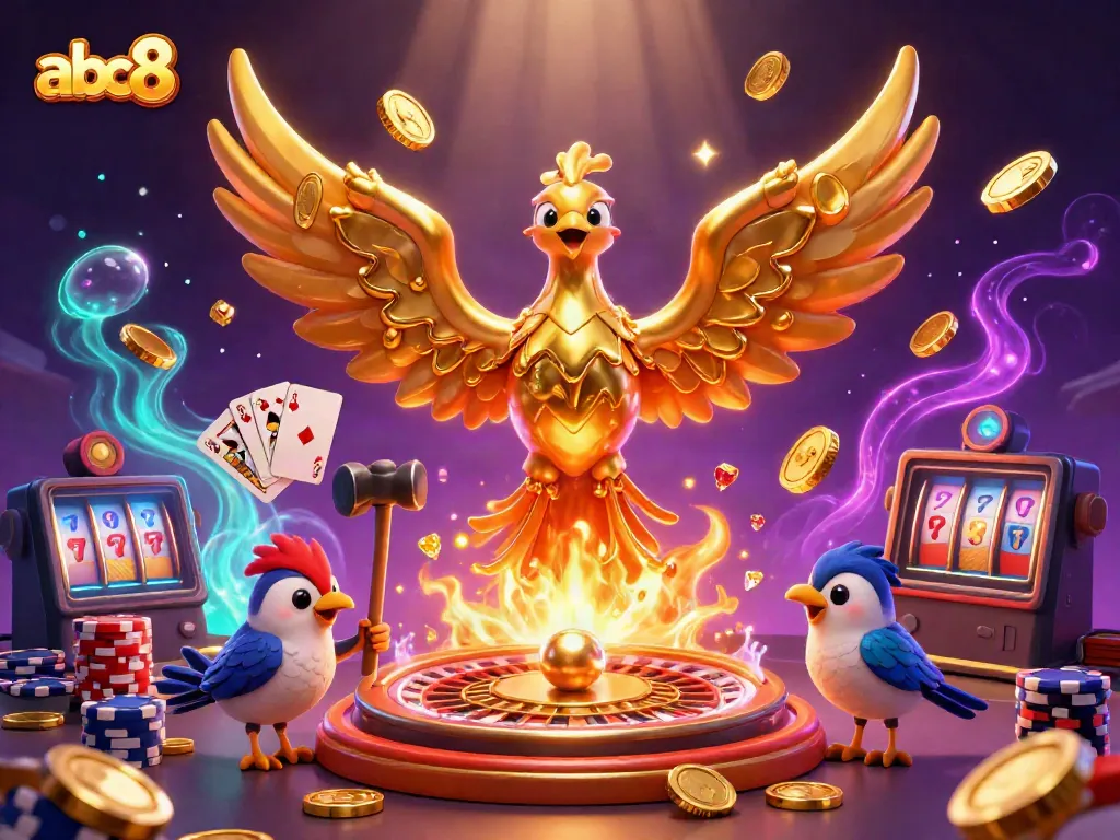 Experience exciting online gameplay at abc8 with molten phoenix and vibrant casino elements.