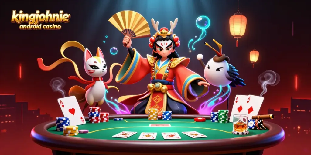 Experience the thrill of kingjohnnie android casino with vibrant gameplay and dynamic 3D elements.