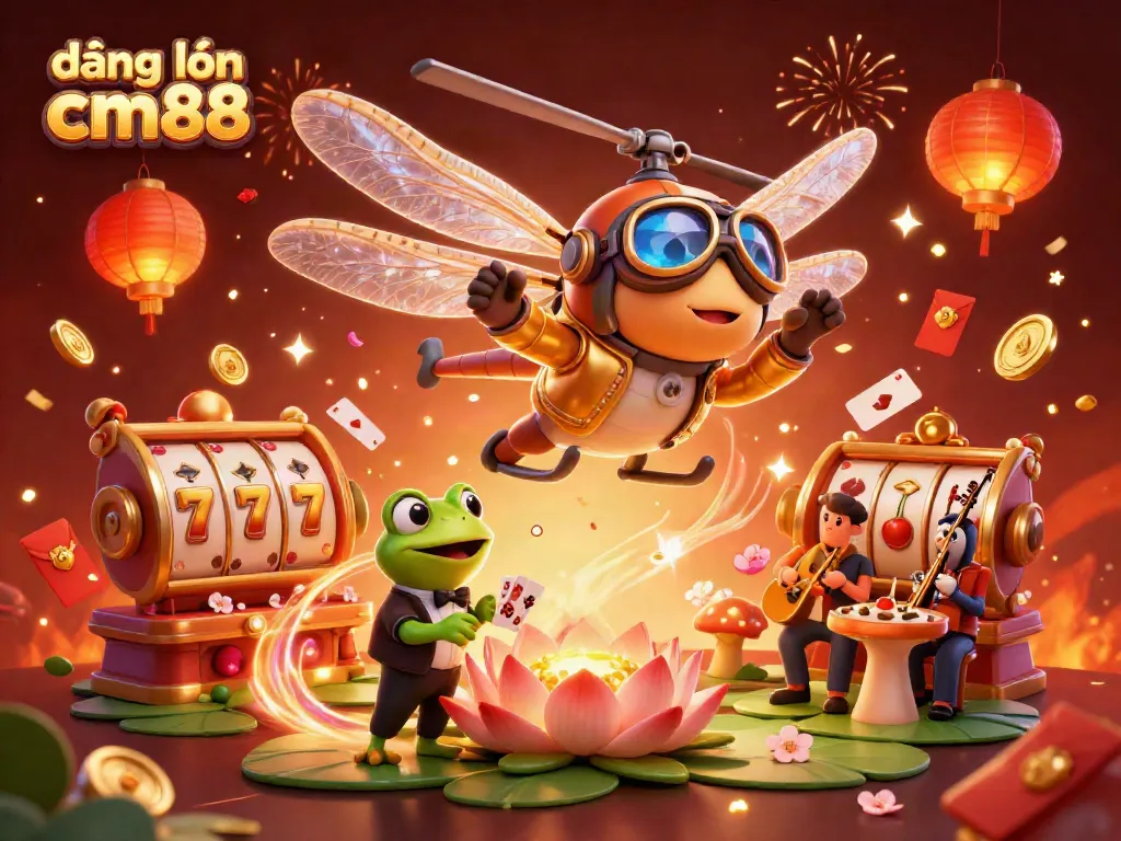 Engage with the vibrant scene of đăng nhập cm88, showcasing players and games in a lively casino setting.
